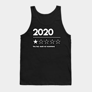 2020 Very bad would not recommend white Tank Top